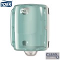 Maxi dozownik (podajnik) centralnego dozowania Biały/Niebieski  W2 - TORK
