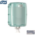 Maxi dozownik (podajnik) centralnego dozowania Biały/Niebieski  W2 - TORK