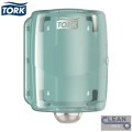 Maxi dozownik (podajnik) centralnego dozowania Biały/Niebieski  W2 - TORK