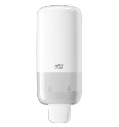 Ręczny Biały Dozownik Do Mydła I Preparatów Dezynfekcyjnych System S4 - TORK 