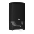 MID-SIZE czarny Podwójny dozownik papieru toaletowego T6 SYSTEM - TORK 