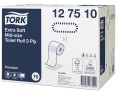 Mid-size ekstra miękki papier toaletowy, 3-warstwowy - 27 rolek - TORK