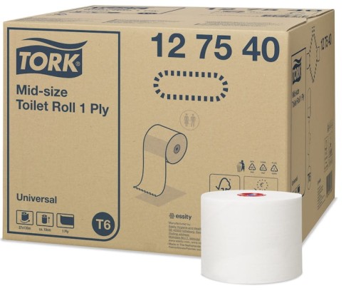 Mid-size papier toaletowy - 27 rolek - TORK 