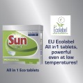 Sun All in 1 Eco 100 szt. Ekologiczne Profesjonalne Tabletki Do Zmywarki 
