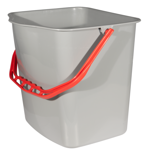 Plastikowe Wiadro o Pojemności 17l z Czerwoną Rączką - SPRINTUS