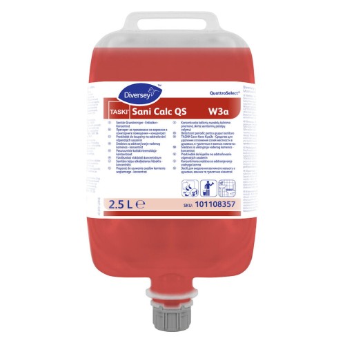 Sani Calc QS 2x2,5l Mocny Preparat Do Usuwania Osadów z Kamienia- DIVERSEY