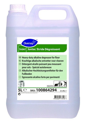 Jontec Stride Degraissant Płyn do Mycia i Odtłuszczania Podłóg 5l -DIVERSEY