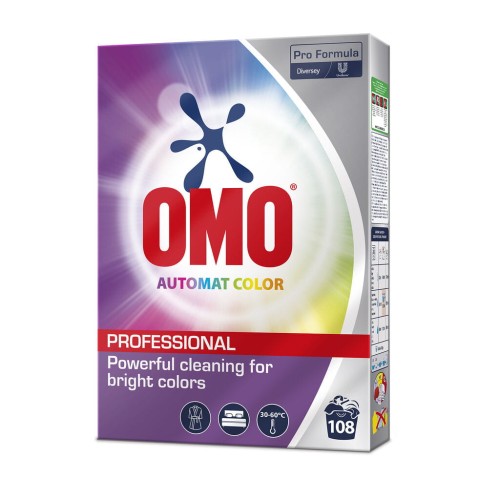 Omo Professional Color 5,4 kg - Proszek Do Prania Kolorowego - 108 PRAŃ