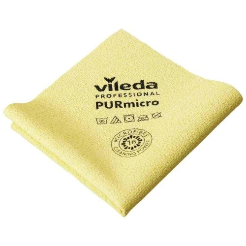 PURmicro Active Żółta Magiczna Ścierka Z Mikrofazy- VILEDA PROFESSIONAL