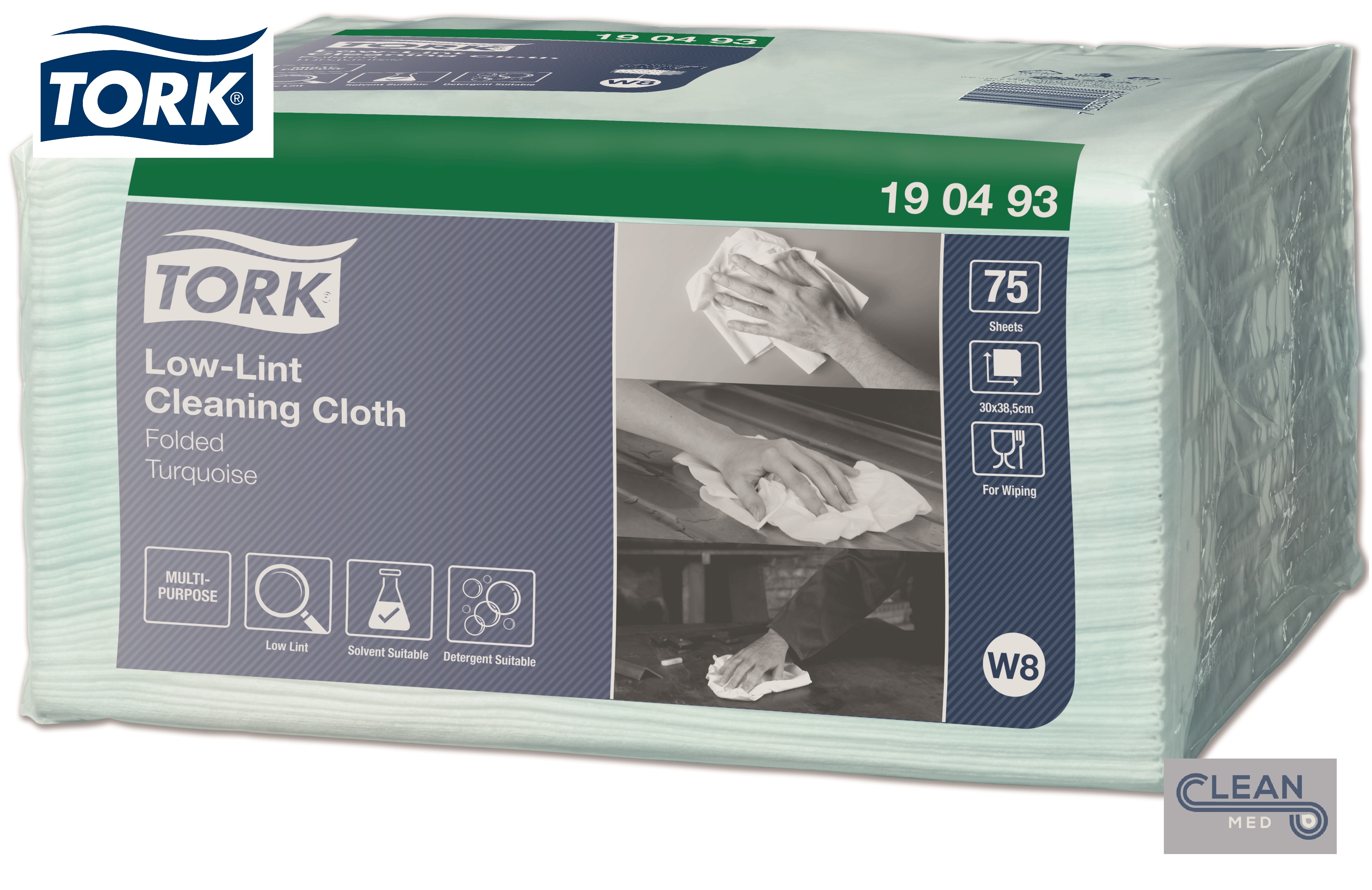 czyściwo o niskiej pylności tork