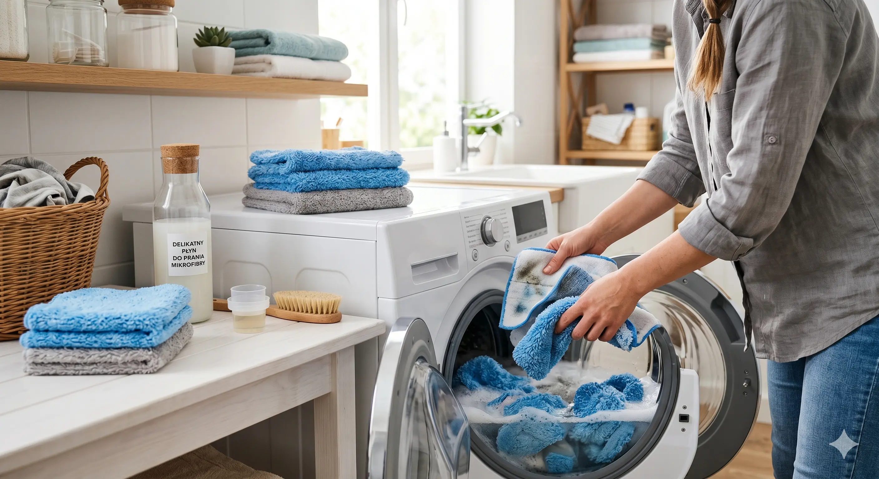 Jak prać nakładki z mikrofibry, żeby nie traciły skuteczności?