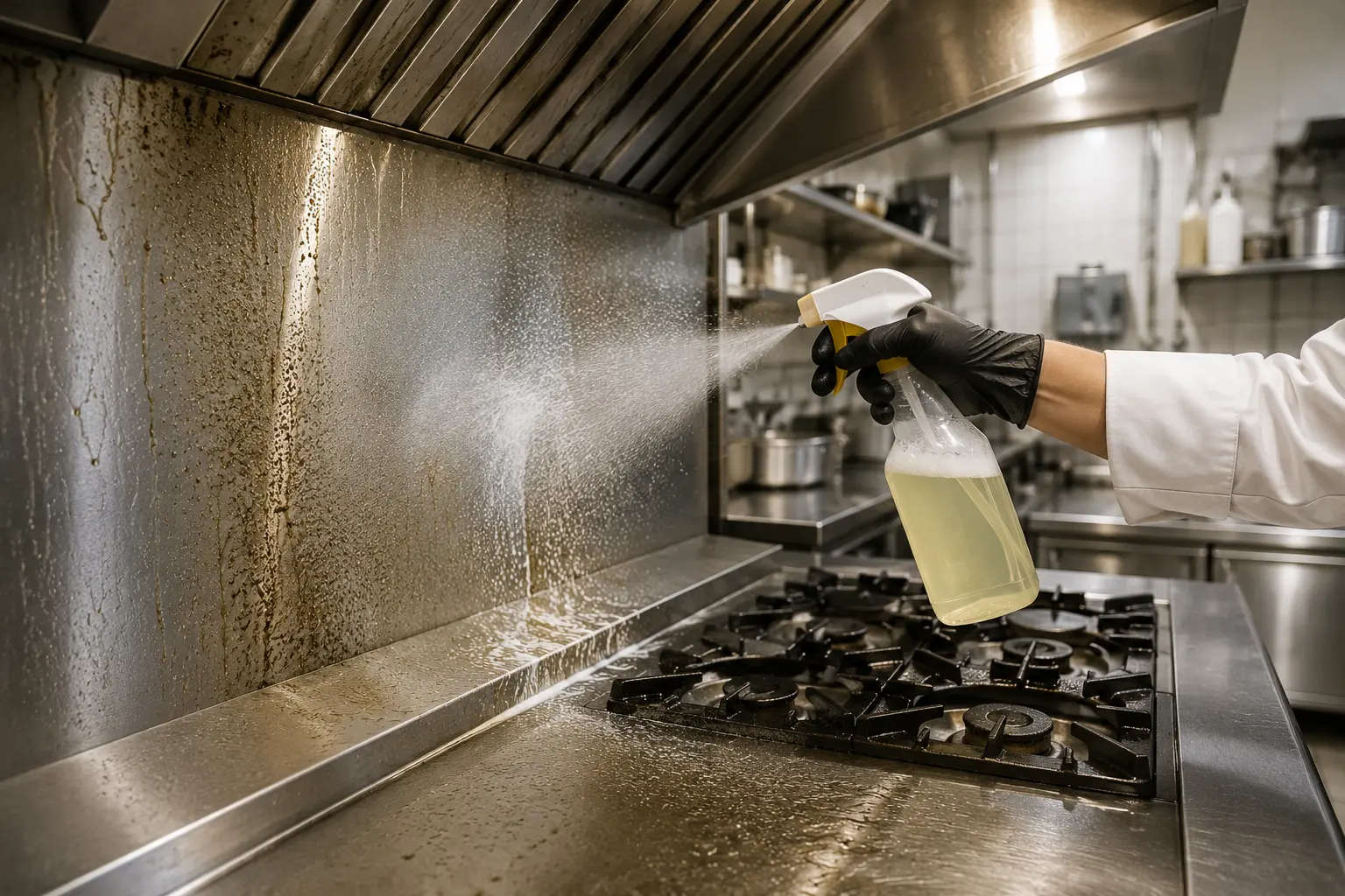 Jak skutecznie usunąć tłuszcz z powierzchni w profesjonalnej gastronomii?